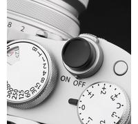 Haoge SRB-YB - Botón disparador de metal para Fujifilm XE5 XM5 X-E3 X-T2 X-T3 xt4 xt5 X-T20 xt30 III X-Pro2 xpro3 x100v X100vi X100T X100F y Leica M11 M10 M-E M-P MP 9-P M-A M240 Cóncavo Negro