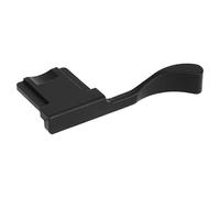 Haoge THB-XB - Zapata de Metal para Pulgar hacia Arriba, Agarre de Mano diseñado para cámara Fujifilm Fuji FinePix X-E4 X100F X100V X-Pro2 XPro2 X-Pro3 XPro3 XPro3, Color Negro, Mejor Equilibrio y