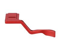 Haoge THB-ZFCR Empuñadura de Mano para Nikon ZFC Camera Z FC Metal Hot Shoe Thumb Up Rest Accesorios Rojo