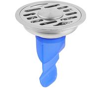 HAOHIZE Desagüe de Ducha Redondo, Kit de Desagüe de Ducha de Acero Inoxidable Desagüe de Piso de Ducha Desagüe de Piso de Baño Cubierta de Desagüe de Ducha Colector de Cabello (9cm)