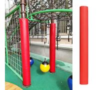HAOJZE 1 Uds. Acolchado for Poste de Baloncesto al Aire Libre-Protector de 6' for Postes de Metal de 2-10 Pulgadas, for Uso en Garaje, Patio de Juegos y Gimnasio(Red,24cm)