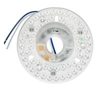 HAOLEDI Kit de reequipamiento de luz LED para ventilador de techo de 4.92 pulgadas, 18 W, panel de repuesto de luz de techo PCB 3000 K, 2340 lm, 100-265 V, ETL (blanco cálido 3000 K)