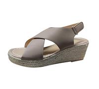 HAOLEI Cuñas Esparto Mujer,Mis Pedidos Sandalias Mujer Verano Comodas y Elegantes Sandalia de Plataforma con Punta Abierta Ligero Minimalismo Zapatos Romanos Moda Fiesta Chanclas Verano Playa Caminar