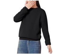 HAOLEI Jersey Niño Niña,Suéter Manga Larga de Otoño e Invierno para Niños y Niñas Casual Cuello Redondo Camiseta de Punto Suave y Cómodo Pullover Sueter Básico Color Sólido Sweater Simple Sudadera