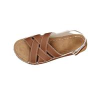 HAOLEI Sandalias Mujer Verano,Sandalias Cuña Mujer Cómodas Sandalia Open Toe Antideslizantes Chanclas de Paseo Ligeras Sandalia de Playa Verano Elegante Sandals Moda para Primavera Verano Oferta