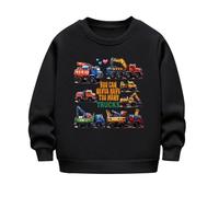 HAOLEI Sudadera Niña Sin Capucha,Casual Cuello Redondo Sudaderas con Estampado Holgados Camiseta Manga Larga Básico Pulllover Top Jersey de Otoño e Invierno para Niño Niña Ocio Suéter 2-12 Años