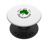 Haon Dó Trí Seamróg, Día de San Patricio Uno Dos Tres Tréboles PopSockets PopGrip Intercambiable