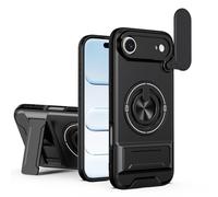 HAONANDE Funda para ZTE Nubia Neo 3 5G con Anillo Soporte magnético, Carcasa Militar antigolpes Protección con Cubierta de Cámara Deslizante Compatible with MagSafe Case Negro