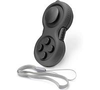 HAOSHICS Fidget Pad - Controlador portátil para la ansiedad, clásico, Retro, Juguete de Mano, con 8 Funciones de ansiedad, Controlador de Juego para Adolescentes, Alivia el estrés y la ansiedad