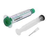 Haosie Tinta de Máscara de Soldadura PCB, Tinta de Resistencia de Soldadura UV de Curado Rápido, Tinta Pasta de Soldadura Verde con Aguja de Empuje para Soldadura de PCB