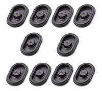 HAOTOM 10X 25x40mm Coche Cuerpo Suelo Suelo Pasacables Junta de Goma Tapón Cierre Tapa Tapón para VW para Audi para Seat para Skoda N90508801