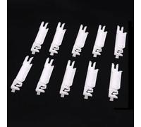 HAOTOM 10X Sujetador de la tira de recorte del parabrisas delantero Clips de abrazadera fija Para Peugeot Citroen C2 Para Peugeot 308 407 9671230580 8123.88