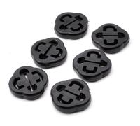 HAOTOM 6X Colgador de goma del sistema de escape Para Audi 80 90 100 Cabriolet Coupe Para Seat Terra Para VW Caddy Derby Golf Jetta Passat Polo Santana Scirocco Para Skoda Favorit Felicia 823253147A