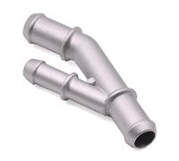 HAOTOM Conector de brida de tubo de manguera Y de refrigerante de aluminio del motor 1,8 T Para A3 TT Para VW Golf 4 Jetta Para Bora Para Seat Cordoba Ibiza 1J0121087E