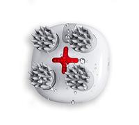 HaoToning Portable Electric Mini Scalp Massager,IPX7 Waterproof Wireless&Rechargeable Head Scratcher with 4 Anti-dropping&Detachable Massage Head 100 Scratches for Hair Growth,Deep Clean&Stress Relax