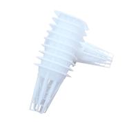 Haovegfloer 30 cestas de cultivo para suministros hidropónicos de interior, accesorios de jardín hidropónico para QYO, LYKO, Idoo hidropónico sistema de jardín (cuadrado
