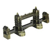 Haowul Puente De Torre De Londres Retro, Modelo De Arquitectura Famosa, Edificio Estatal para Muebles del Hogar, Adornos De Metal, Artesanías, Decoración De Mesa