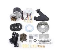 Haoxuesen Kit de conversión de bicicleta eléctrica, 350 W, kit de conversión de bicicleta eléctrica, kit de conversión de bicicleta de montaña, motor de cepillo con rueda libre, para bicicletas, combi