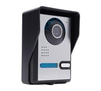 Haoxuesen Videoportero con cable, Cable Kit Intercomunicador, Timbre Puerta Vídeo, Videoportero Conectado, Instalado en Hoteles, Casas, Apartamentos, Oficinas, Talleres Y Otros Locales Privados O