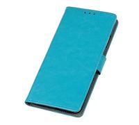 HAOYE Funda para Huawei Y6s, [Flip Stand/Card Slot] Cuero a Prueba de Golpes Case con Magnético/Soporte, Silicona TPU Bumper Leather Carcasa, Flip Cartera Wallet Cover, Azul