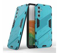 HAOYE Funda para Samsung Galaxy A05s 4G, Carcasa Tough Armor Robusta Armadura Híbrida TPU/PC, Protector Interno TPU a Prueba de Golpes + Soporte Plegable. Azul