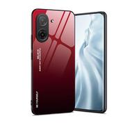 HAOYE Funda para Xiaomi Redmi A5 4G / Poco C71 4G, Tapa Trasera de Cristal Templado Resistente a Arañazos, Carcasa Protectora de Parachoques de TPU Silicona Case Cover(5)