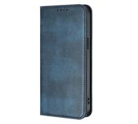 HAOYE Funda para ZTE Nubia Red Magic 10 Pro/Magic 10 Pro+, Carcasa Billetera de TPU y Cuero con Ranuras para Tarjetas/Bloqueo RFID/Cierre Magnético/Soporte - Azul
