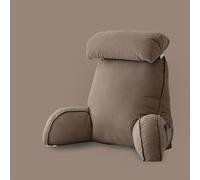 HAOYUES Almohada Lectura Cama,con Brazos,Lavable,multifunción,Respaldo Lumbar,con Almohada para el Cuello y Bolsillo,Almohadas de Espalda para Adultos para Leer,Relajarse