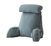 HAOYUES Almohadas De Respaldo Sentarse En La Cama Ideal como Soporte para la Espalda para Leer Almohada de Cintura Almohada de sofá Multifuncional con Reposabrazos Trabajar Leer Jugar Juegos