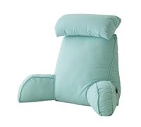 HAOYUES Almohadas De Respaldo Sentarse En La Cama Ideal como Soporte para la Espalda para Leer Almohada de Cintura Almohada de sofá Multifuncional con Reposabrazos Trabajar Leer Jugar Juegos