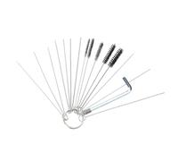 Haoyull 1 juego de herramientas de reparación de boquillas y cepillo para pistolas, juego de limpiador de carburador