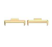 Haoyull 1 par de conectores de correa de reloj de metal, adaptador de enlace para reloj compatible con 3 y otros relojes inteligentes de 20 mm de ancho