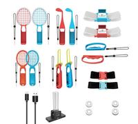 Haoyull 20 en 1 para accesorios deportivos para control de juegos deportivos, correa de muñeca y danza