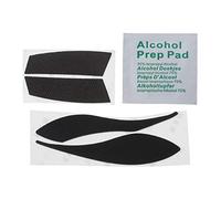 Haoyull Alfombrilla de ratón resistente al desgaste de repuesto para MX 2S, 1 juego de alfombrilla de ratón ultraligera antideslizante con cinta negra