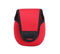 Haoyull Bolsa de bolsillo para carrete de pesca, resistente al agua, funda protectora para carrete, carrete de baitcasting, bolsa de almacenamiento de tambores