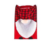 Haoyull Bolsa de regalo de tela de gran tamaño, decoración de Navidad, jardín de infantes, bolsa de frutas con bolsillo