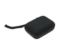 Haoyull Bolsa organizadora electrónica, impermeable, portátil, organizador electrónico de viaje, bolsa de cable para banco de energía de 15 W, Black, 115x90x40mm