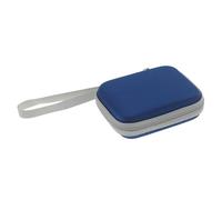 Haoyull Bolsa organizadora electrónica, impermeable, portátil, organizador electrónico, funda de viaje, bolsa de cable para banco de energía de 15 W, Blue, 115x90x40mm