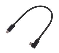 Haoyull Cable de carga USB C a USB C de 100 W, cable USB C a USB C tipo C de carga rápida recto/ángulo recto para