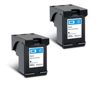 Haoyull Cartucho recargable 302XL compatible con 4520 4527 4524 4523 OfficeJet 3835 cartucho de repuesto para impresora 650 Deskjet 1015 1515 2515 2545 2645 3515 3545 4515 4645