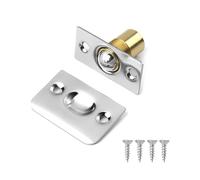 Haoyull Cierre de puerta de armario para puertas interiores, cierre de rodamiento ajustable, instalación sencilla