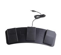 Haoyull Conmutador USB FS3-P USB Pedal Control Switch Teclado Ratón para Computadora Prueba de Juegos de PC