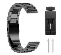 Haoyull Correa de Metal, Pulsera Reloj Inteligente, Pulsera Reloj, Correa de Reloj de Acero Inoxidable para Hombres y Mujeres