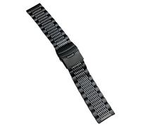 Haoyull Correa de reloj de acero inoxidable para correa de repuesto de liberación rápida de 20 mm/22 mm/24 mm, resistente al sudor