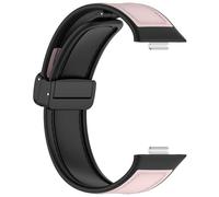 Haoyull Correa de reloj de silicona ajustable versátil con cierre magnético, correa de repuesto para relojes inteligentes