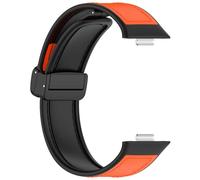 Haoyull Correa de reloj de silicona ajustable versátil con cierre magnético, correa de repuesto para relojes inteligentes