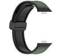 Haoyull Correa de reloj de silicona ajustable versátil con cierre magnético, correa de repuesto para relojes inteligentes