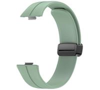 Haoyull Correa de silicona transpirable con cierre magnético y correa de reloj cómoda de liberación rápida para reloj Fit3