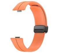Haoyull Correa de silicona transpirable con cierre magnético y correa de reloj cómoda de liberación rápida para reloj Fit3