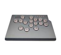 Haoyull Fight Stick Stick para control sin palanca de PC con función de luz